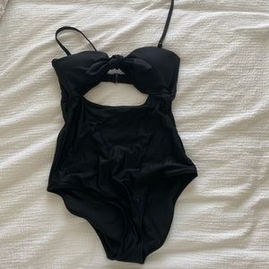 Black aerie swimsuit one piece